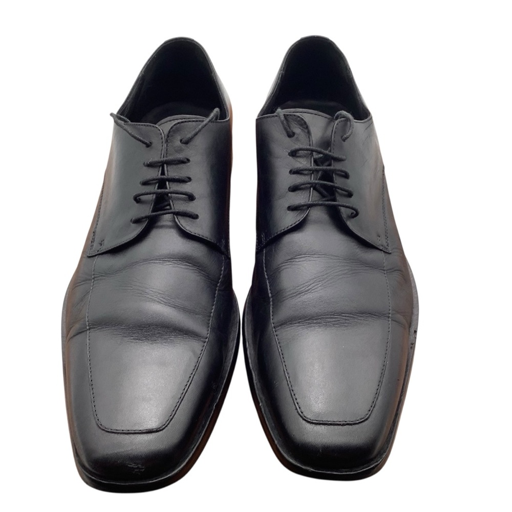 Hugo boss‎ Classic Black Leather Men's Shoes size 13